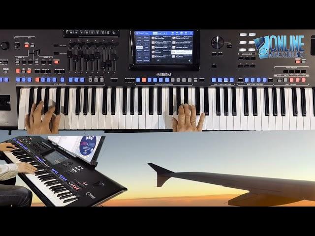 #054 MY WAY | Frank Sinatra * Helmut Eder live am Yamaha Genos | Onlinemusikschule