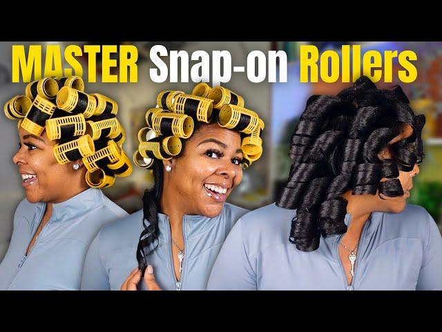 How to MASTER Snap-on Rollers | DETAILED Roller Set Tutorial | NO HEAT REQUIRED