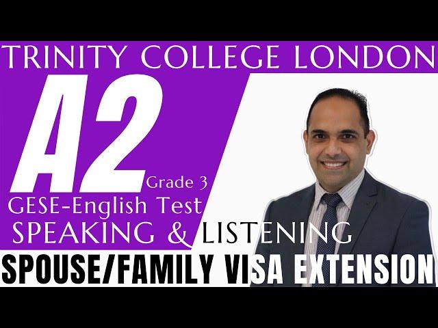 How to Pass  Trinity College GESE Grade 3 - A2 English Test? #ghalibsenglishschool