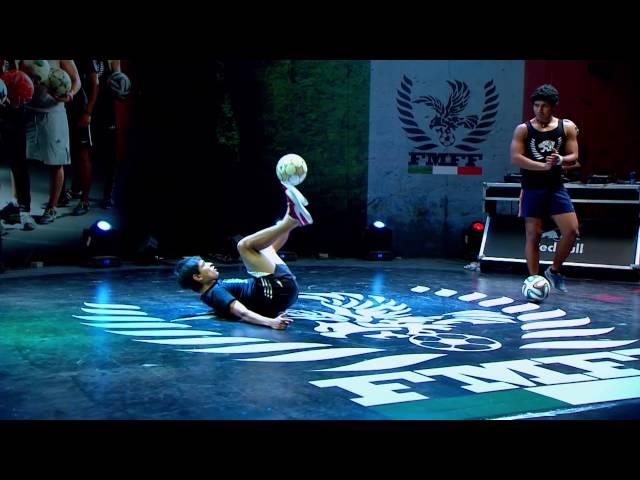 Campeonato Mexicano de Freestyle Fútbol 2014.  "LA PANTERA VS STEVEN"