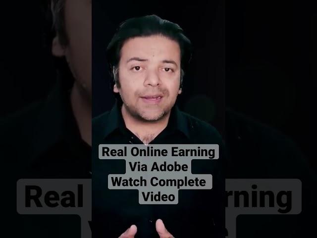 Online Earning via Adobe by Anjum Iqbal