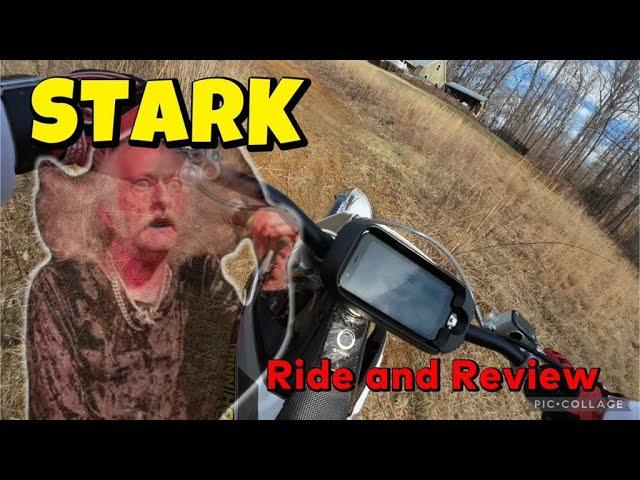 Test Ride NEW STARK VARG MOTORCYCLE on Private Track