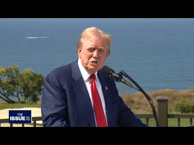 Trump SLAMS California's Leaders...in California