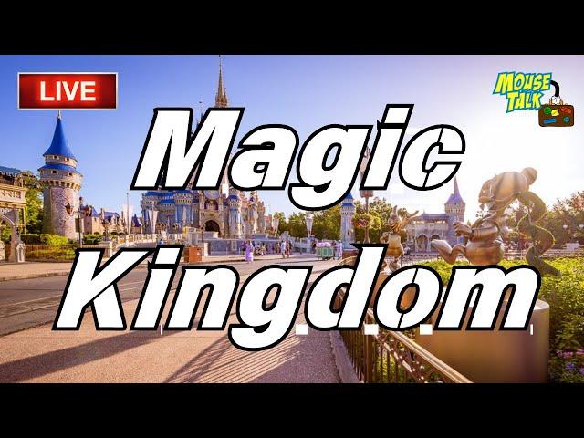  LIVE: Magic Kingdom Sunday Early Morning Walk in the Park |  Walt Disney World Live Stream