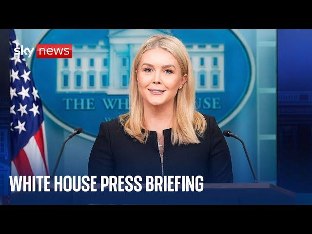 White House press briefing after Trump's Congress speech