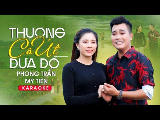 Karaoke Tân Cổ Thương Cô Út Đưa Đò - Phong Trần ft Mỹ Tiên | Beat Chuẩn