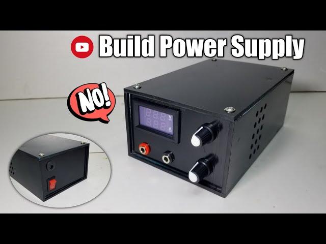 How to make a Power Supply 400w 15A from PVC pipe at home