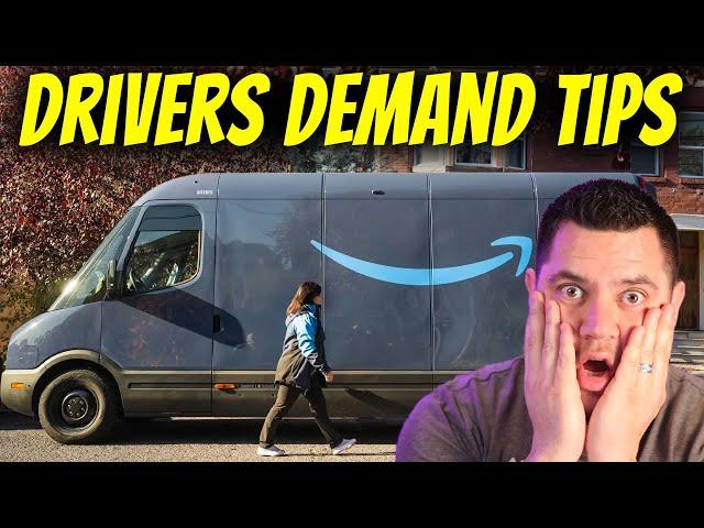 Amazon Drivers Now DEMANDING Tips