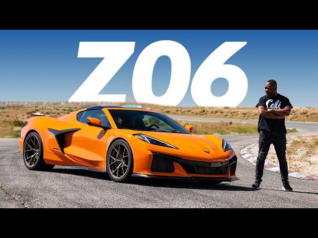 NEW Corvette Z06 Review: The Chevy With A 'FERRARI' Engine? | 4K