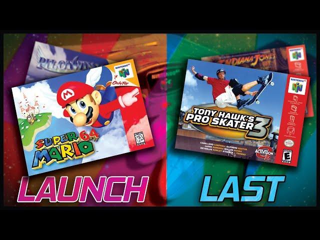 Nintendo 64: Launch Titles vs Last Titles