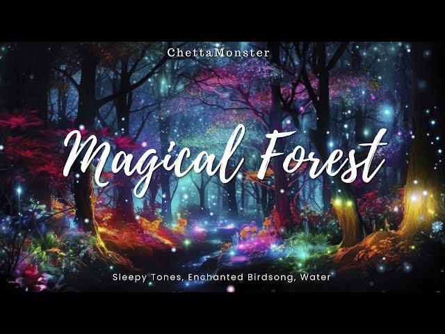 Magical Forest | Tones for Sleep and Relaxation Meditation Ambient Worlds [1hr+]