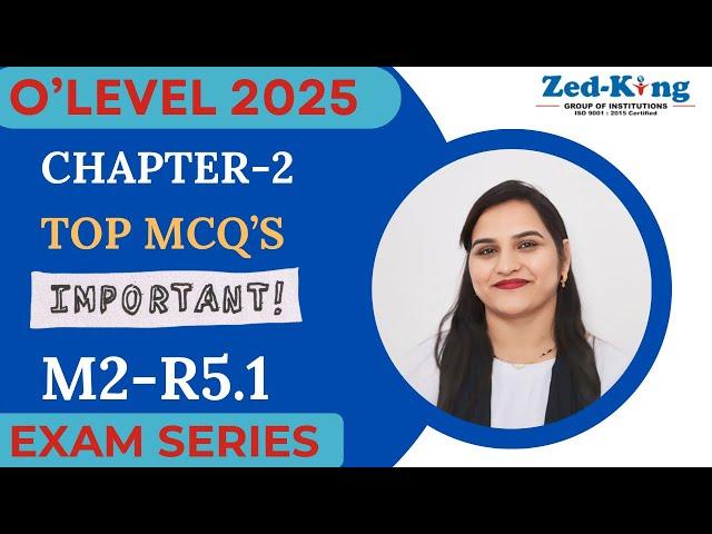 Ch-2 Editors Top MCQ’s | M2-R5.1 MCQ’s for Exam 2025 | O’level Exam 2025 #olevelexam #m2r5