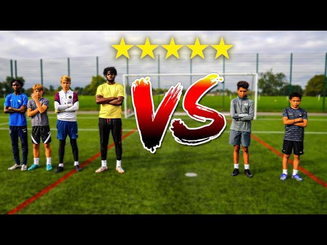 I Challenge SV2 & Kid Foden to a Football Competition!