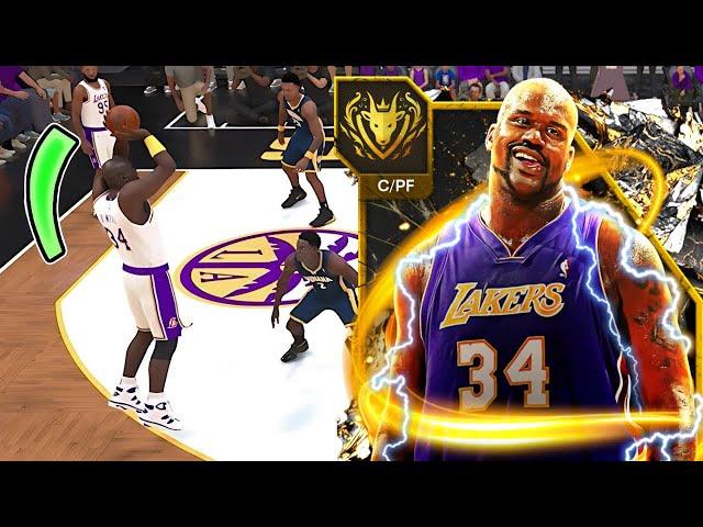 GOAT SHAQUILLE O'NEAL NEW JUMPER IS UNSTOPPABLE IN NBA 2K24 MyTEAM!!