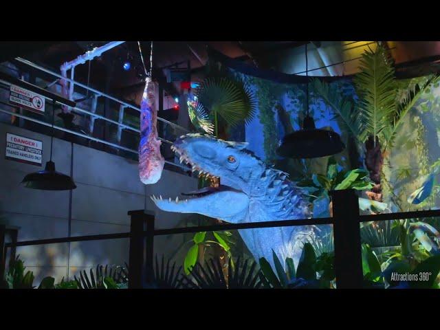 New Jurassic World: The Exhibition | Feeding Chamber | Indominus Rex & T-Rex