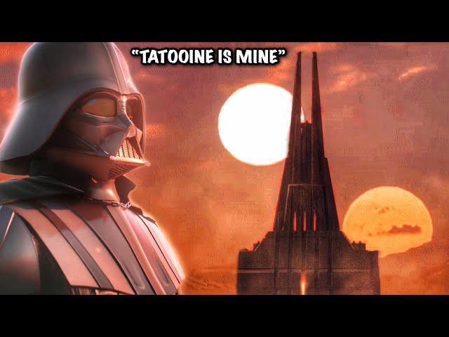 What If Darth Vader Built His Castle On TATOOINE Instead Of Mustafar