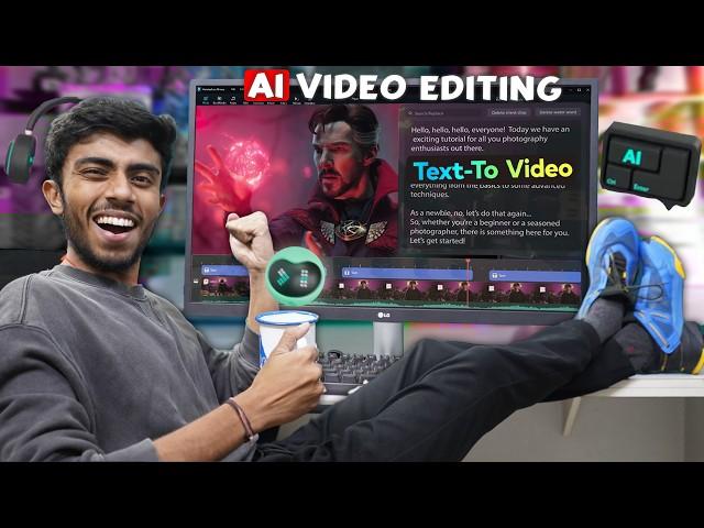 I Tried Most Advance AI Video Editing Software!  FOR FREE - Best 10 AI Features️