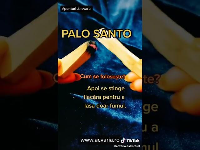 PONTURI ACVARIA ⭐ Palo Santo - ce este si cum sa-l folosesti?