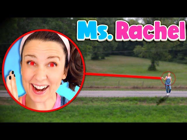 Drone Catches MS RACHEL IN REAL LIFE!! *CURSED MS RACHEL*