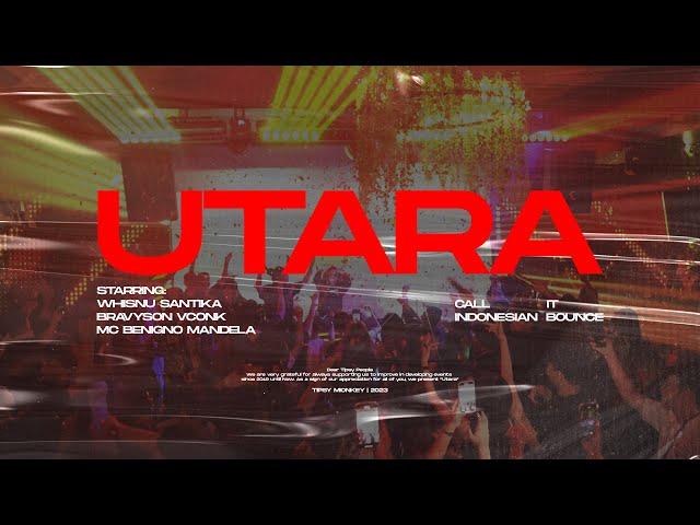 Whisnu Santika, Bravyson Vconk, and MC Benigno Mandela at "UTARA" | Tipsy Monkey.