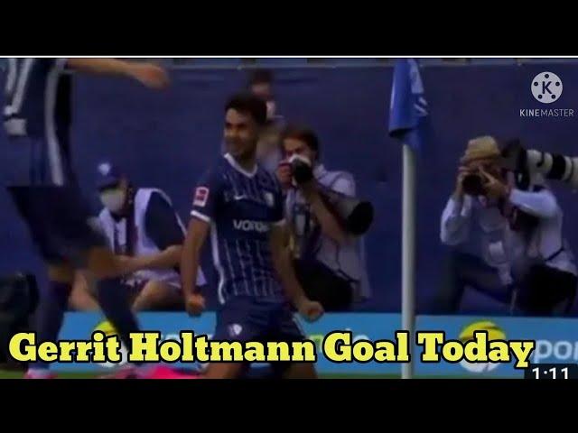 Gerrit Holtmann Goal Today ! 1-0 ! VFL Bochum Vs FSV Mainz ! Bundesliga 2021