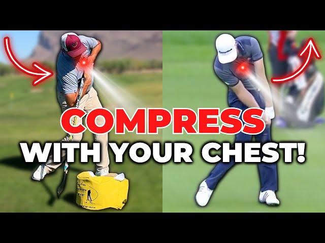 You'll Really Compress The Golf Ball With This CHEST DRIVE Move!