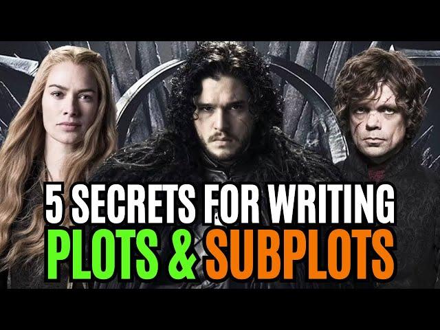 How to Write PLOTS & SUBPLOTS Better than 99% of Writers (Writing Advice)