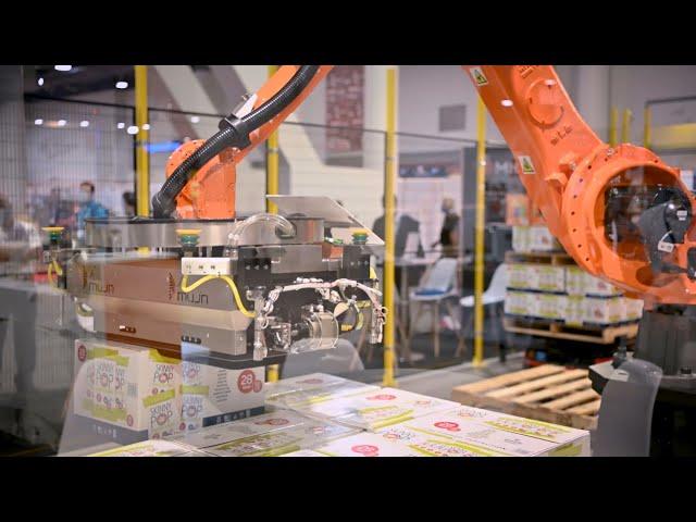 PackExpo 2021 Mujin Palletizing Robot