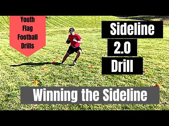 Youth Flag Football Drill | Win the Sideline and Score More TDs | | Flag football drills