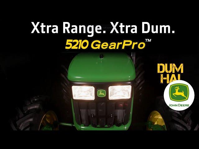 New John Deere 5210 GearPro Tractor - 50 HP with Extra Torque