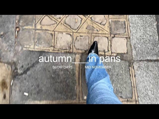 slow autumn days in paris I seeing friends, flea markets (as usual) and spending time alone