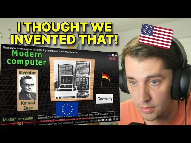 American reacts to Who Invented The Worlds most Important Inventions