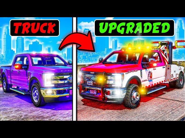 UPGRADED in GTA 5! How I Turned Pickup Trucks into EPIC Tow Trucks!