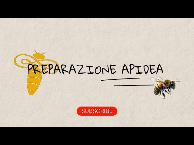 PREPARAZIONE E RIEMPIMENTO APIDEA