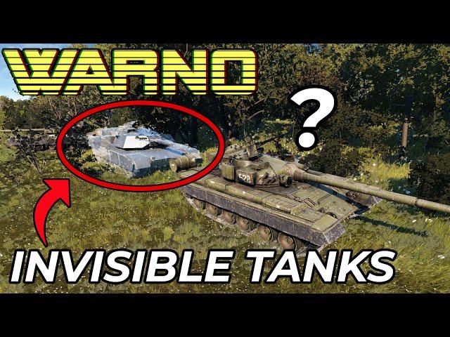 Trolling with INVISIBLE Tanks! - WARNO