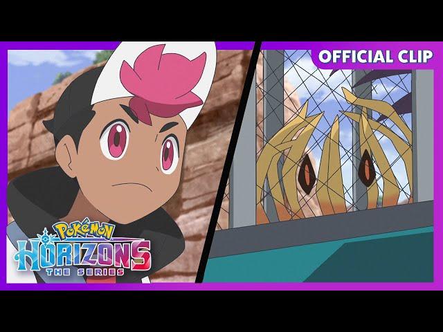 UK: Rescuing Bramblin | Pokémon Horizons: The Series | Official Clip