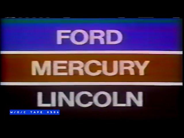 Ford Commercial Compilation - 1980