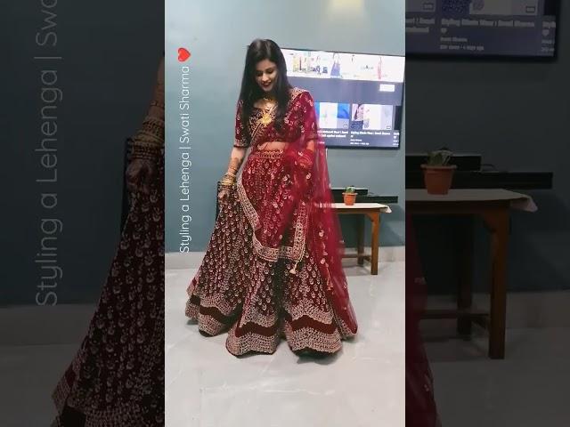 Styling a Lehenga | Swati Sharma ️