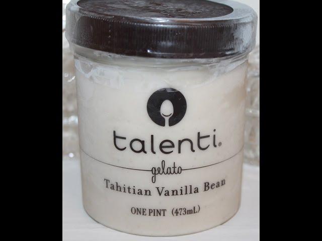 Talenti Gelato: Tahitian Vanilla Bean Review