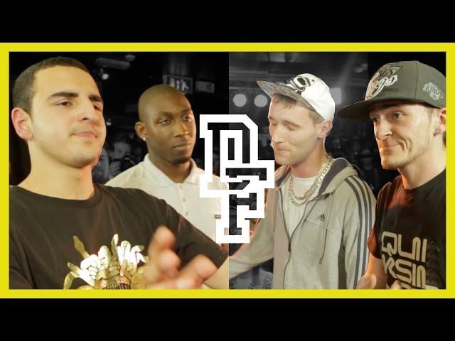 DIALECT & ZEN VS RICKY C & CRISIS MUSIC | Don't Flop Rap Battle