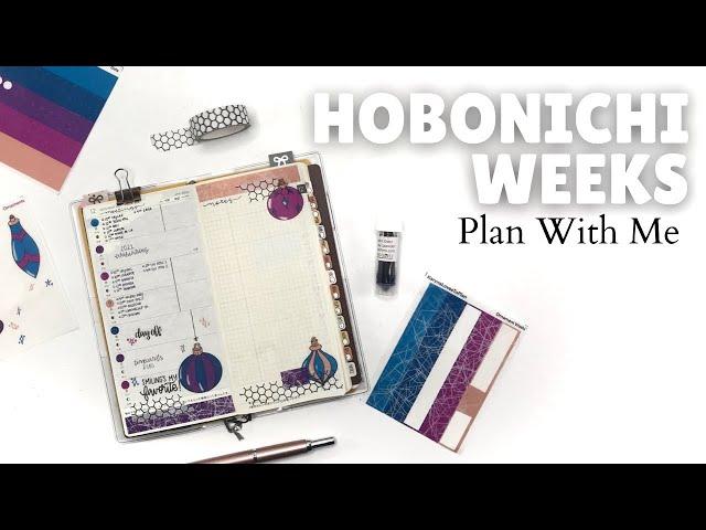 HOBONICHI WEEKS // Plan With Me feat. KarynaLovesToPlan stickers!