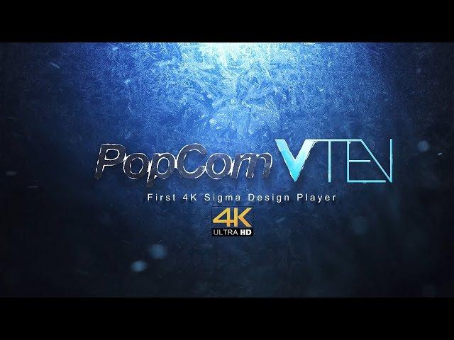 PopCorn Hour VTEN First 4K Media Player Sigma Designs SMP8757