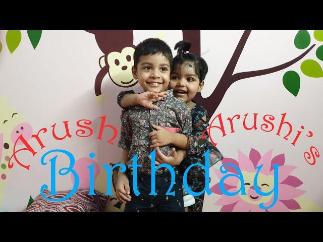 Arush & Arushi's 3rd Birthday Celebration [15/04/2022] | Ranjana's Kitchen