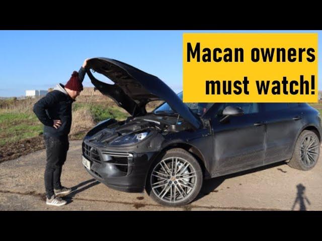 The Porsche Macan has A HUGE PROBLEM! Common fault with big issues