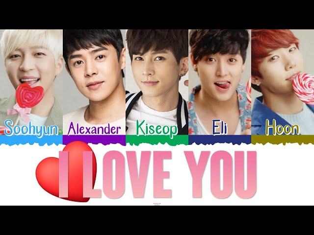 ️ U-KISS (유키스) - I Love You (IA) [Color Coded Lyrics Han|Rom|Esp] ️