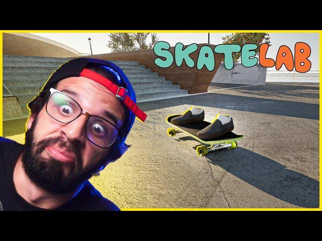 NOVO JOGO DE SKATE!! Skate Lab na Steam