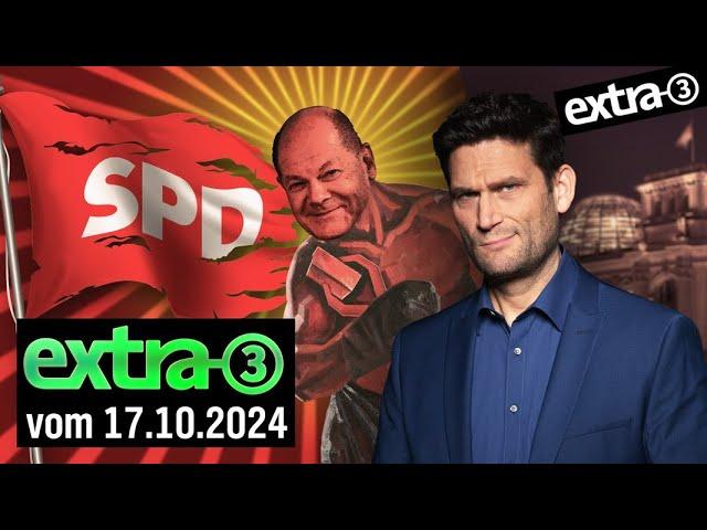 SPD 2025: Zurück zum Klassenkampf | extra 3 vom 17.10.2024 · Teil 1 | NDR