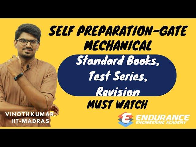 GATE Self Preparation-What to study and where to study? | Mechanical | GATE 2022 & 2023