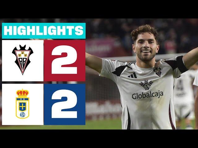 ALBACETE BP 2 - 2 REAL OVIEDO I HIGHLIGHTS LALIGA HYPERMOTION