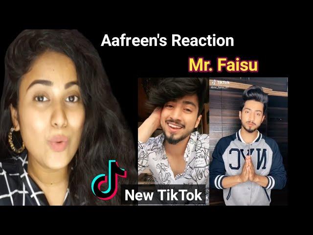 Reaction On Mr. Faisu New TikTok Videos || Team 07 March 2020 New Videos || By Aafreen Shaikh